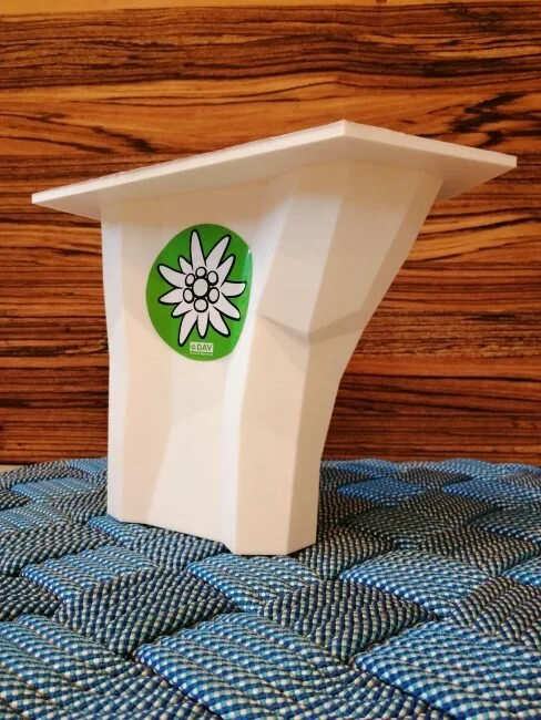 3D Modell des Kletterturms | © DAV-Wangen