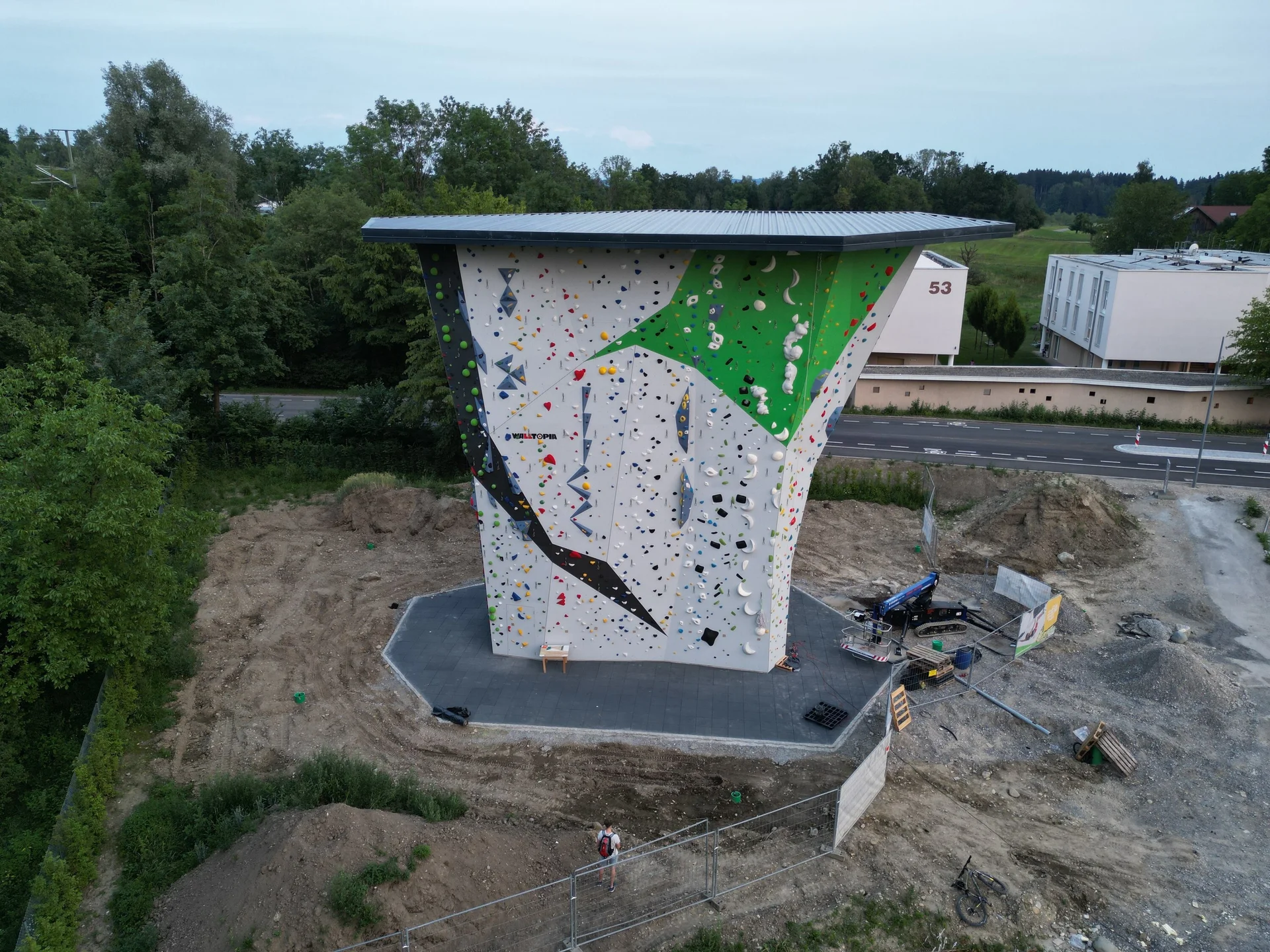 Routenbau_abgeschlossen1 | © DAV Wangen